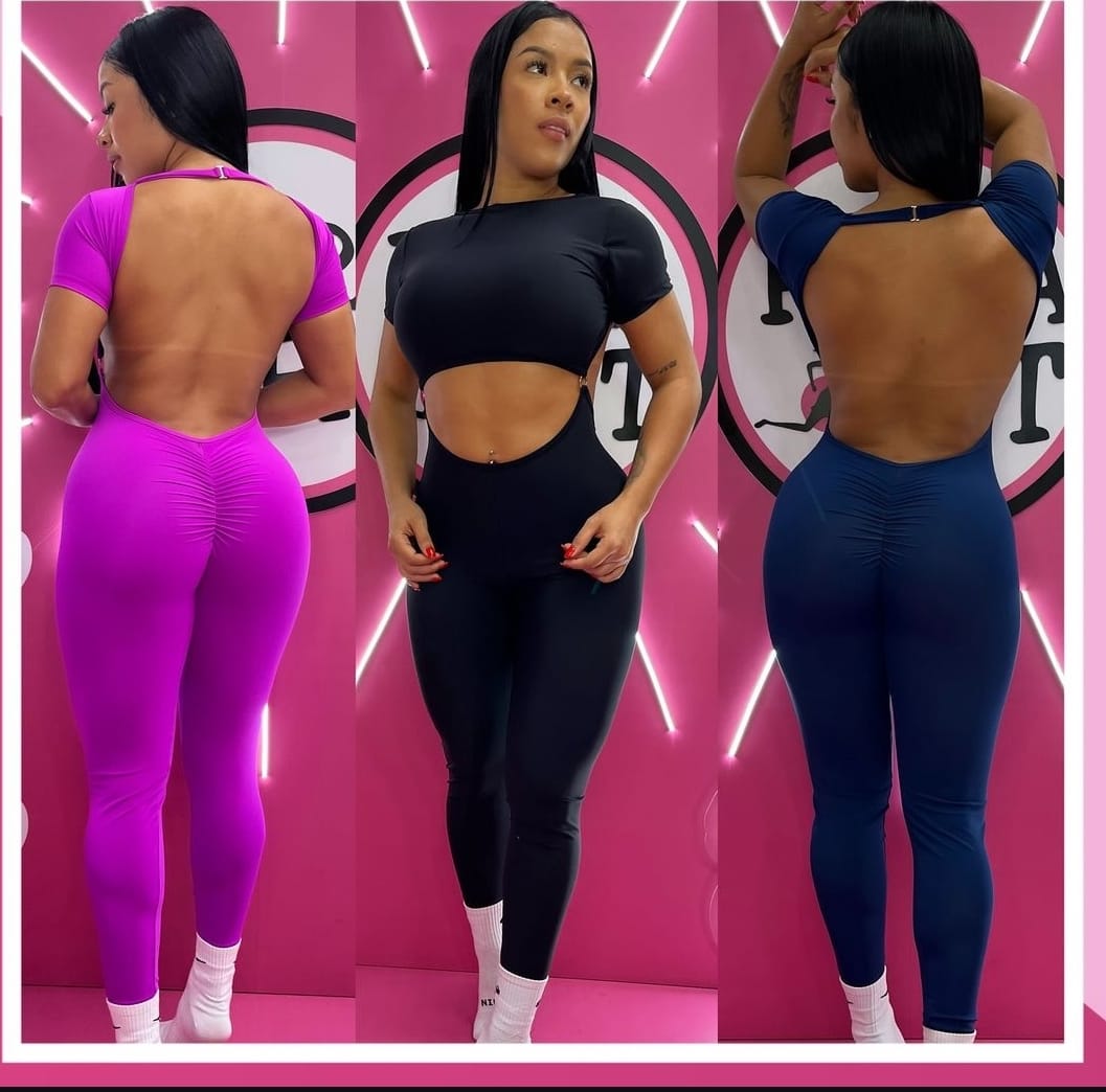 Enterizo de leggins push up