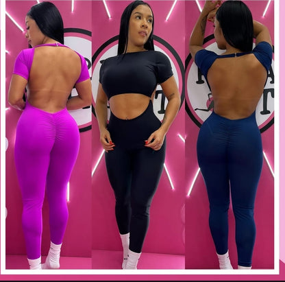 Enterizo de leggins push up